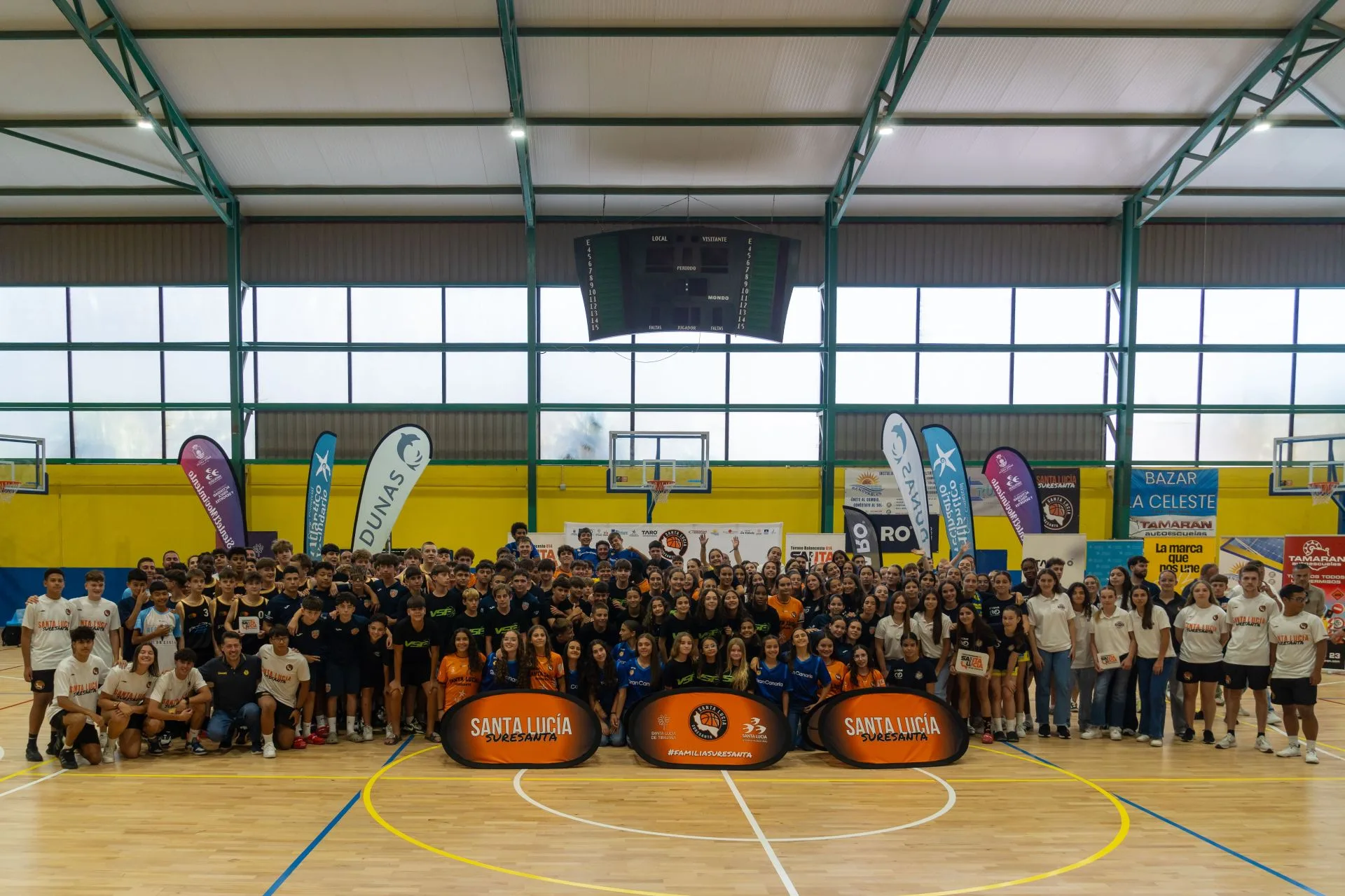 TRIUNFÓ EL BALONCESTO EN EL III TORNEO BALONCESTO U14 SANTA LUCÍA - GRAN CANARIA