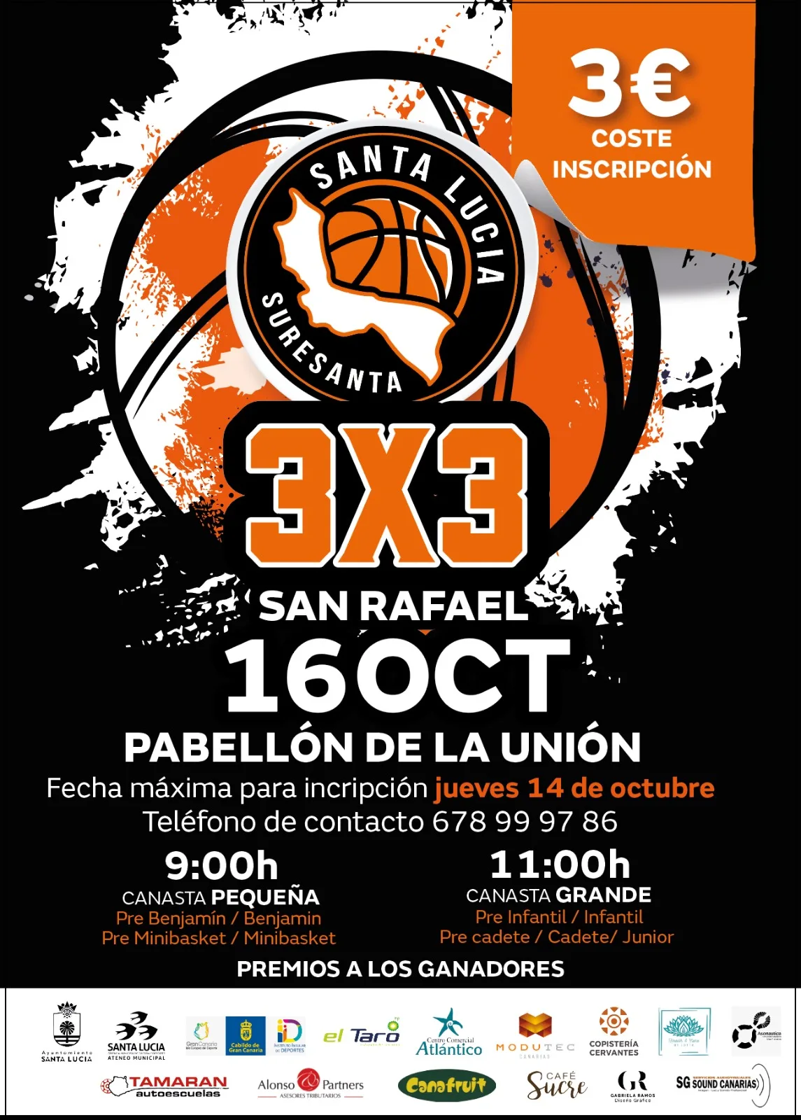 3x3 BALONCESTO FIESTAS DE SAN RAFAEL