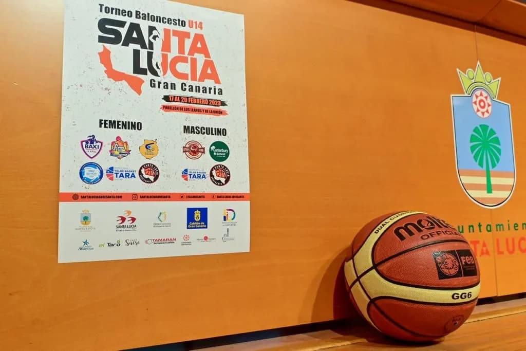 PRESENTACIÓN DE TORNEO DE BALONCESTO U14 SANTA LUCÍA- GRAN CANARIA