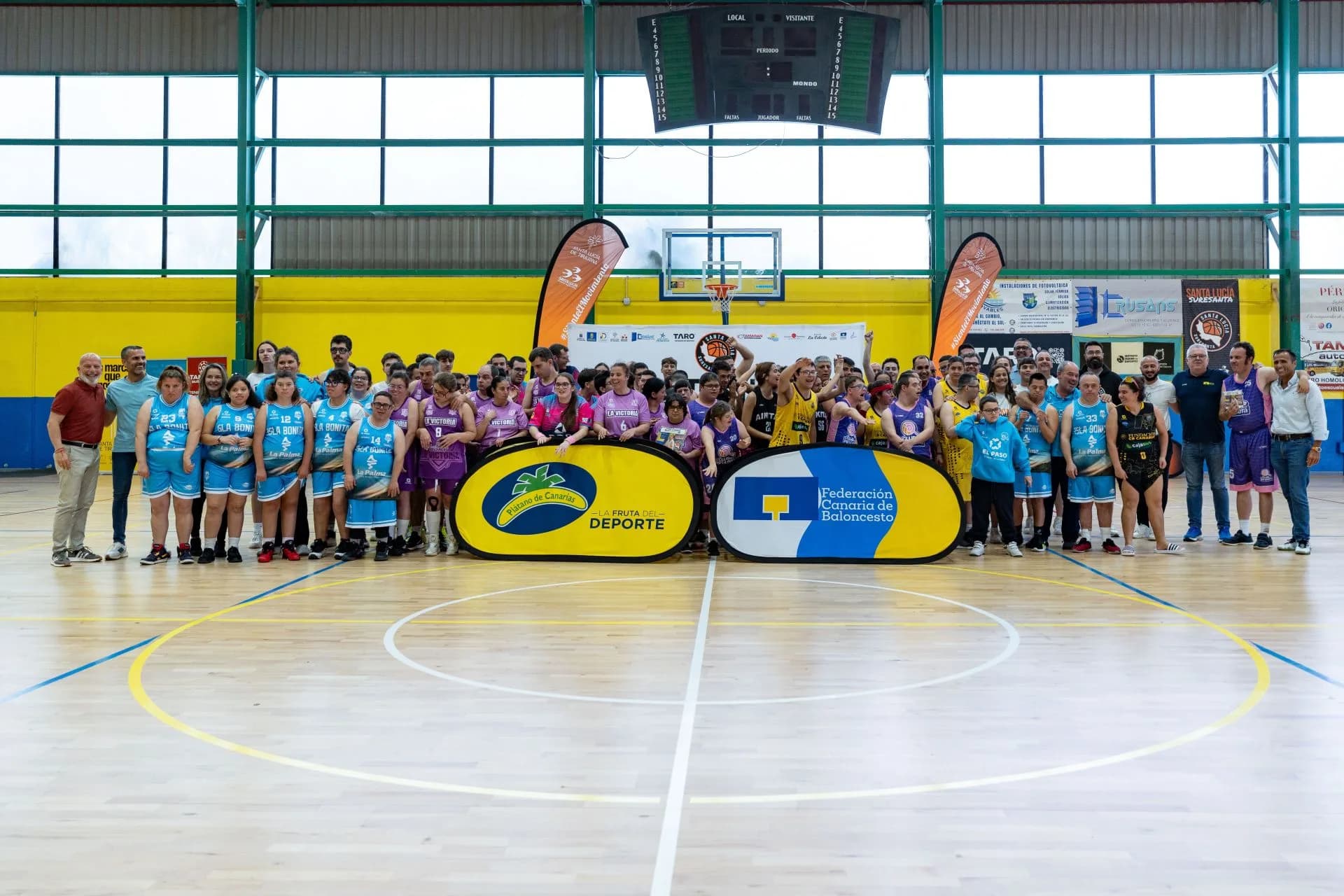 EN SANTA LUCÍA DE TIRAJANA SE VOLVIÓ A DEMOSTRAR QUE EL BALONCESTO NO TIENE LÍMITES