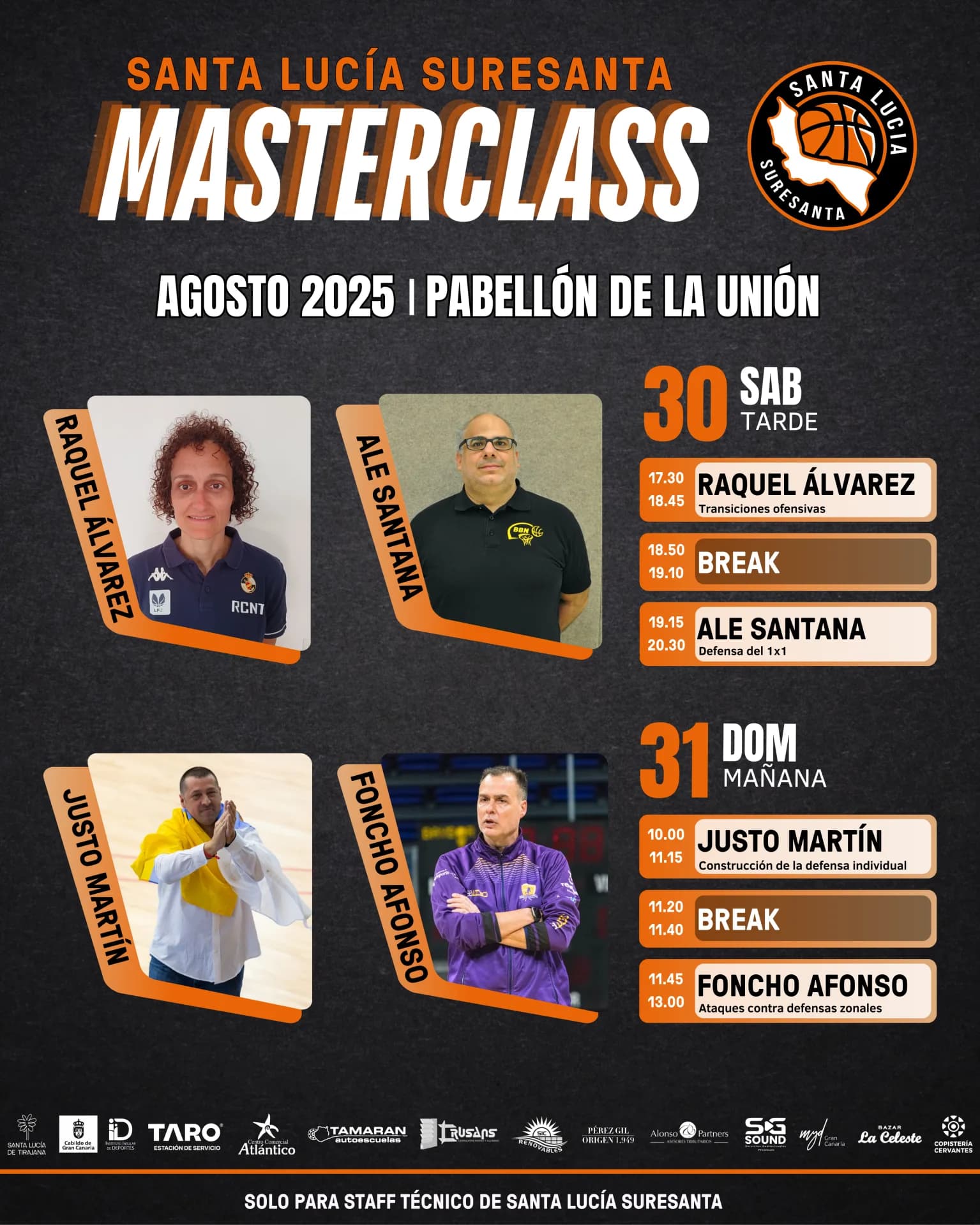 SANTA LUCÍA SURESANTA ARRANCA LA TEMPORADA 25-26 CON LA SEGUNDA EDICIÓN DE SU MASTERCLASS